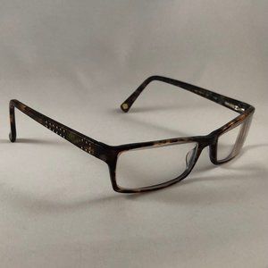 Apple Bottoms AB 704-1 Womens Eyeglass Frame Flex Brown Tortoise 54-16-135